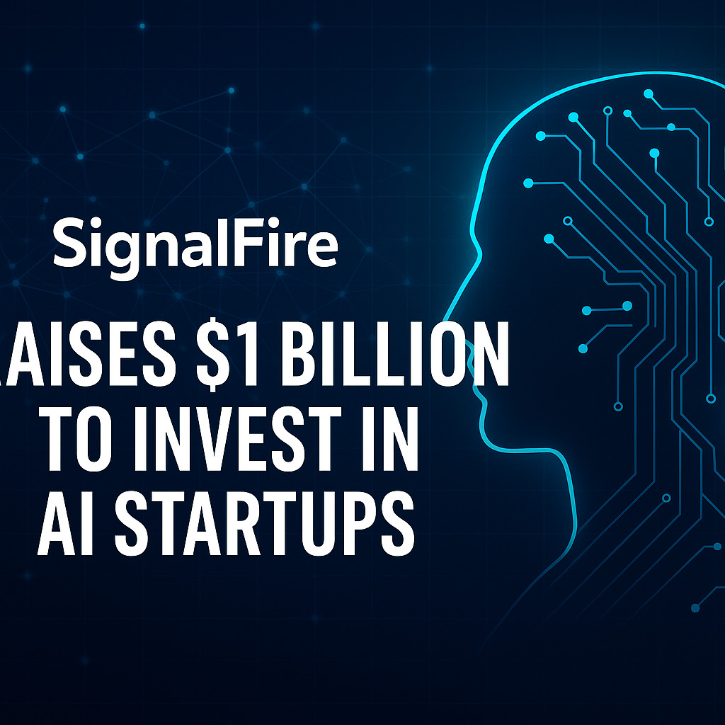 Futuristic digital design showing neural network lines and a glowing head silhouette, representing AI investment
