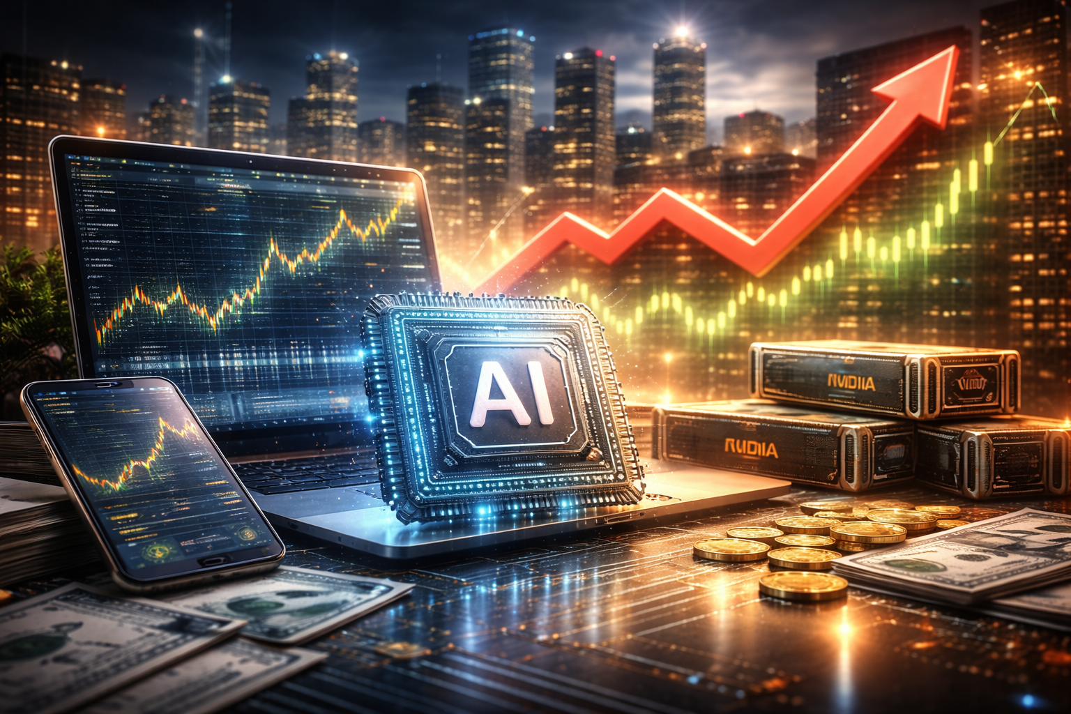 Global Tech Leads Gains as Markets Weigh Mixed Signals