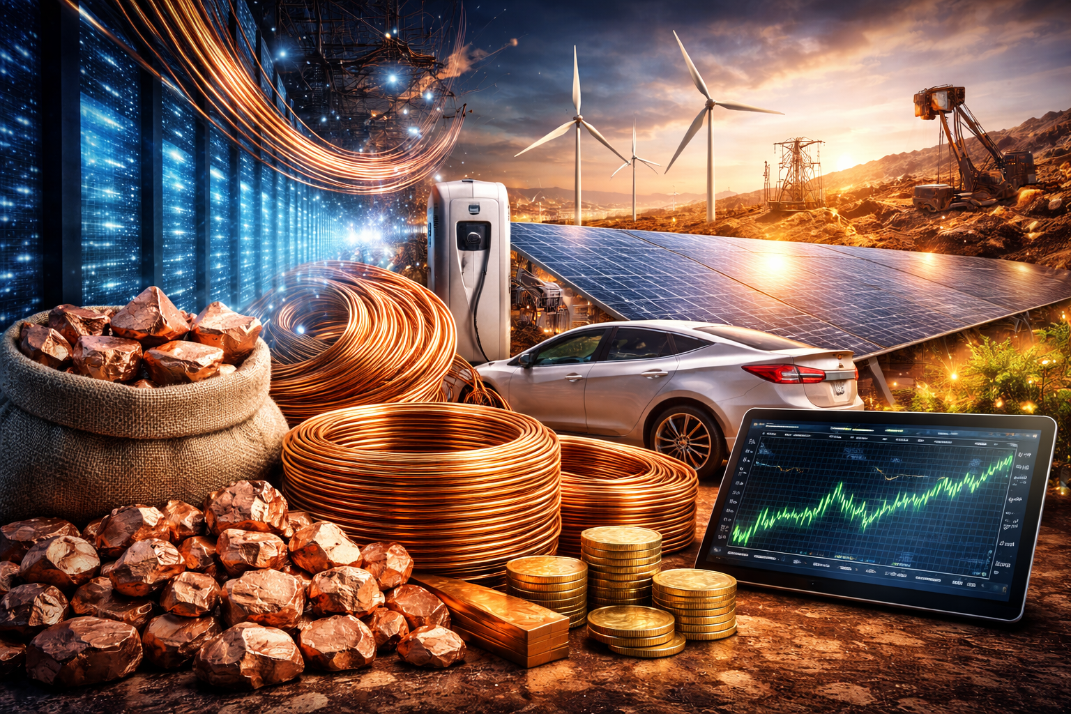 Copper Demand Strengthens as AI and Electrification Accelerate
