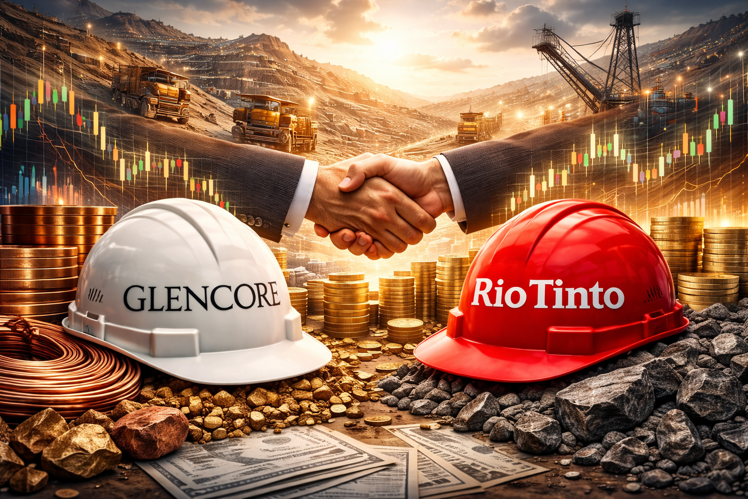 Glencore-Rio Tinto Merger Speculation Lifts Mining Shares